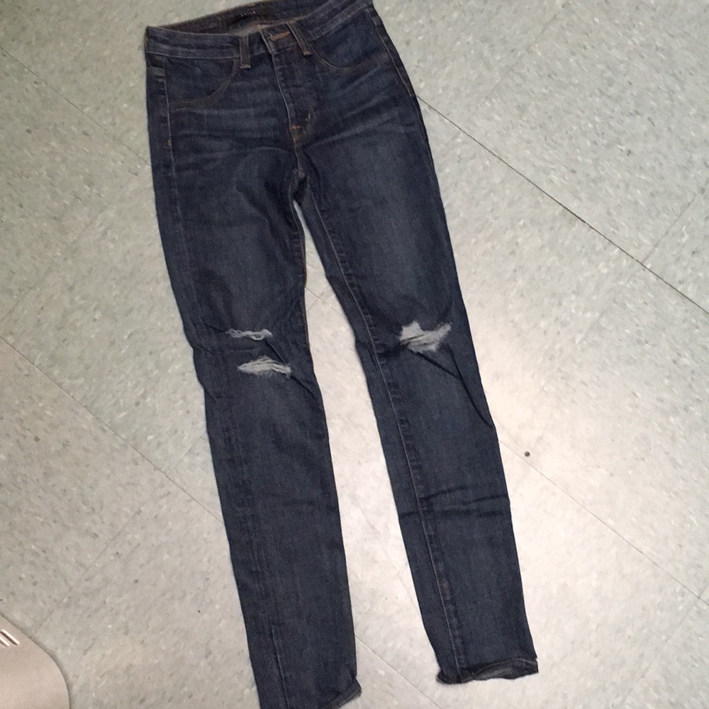 High rise jeans